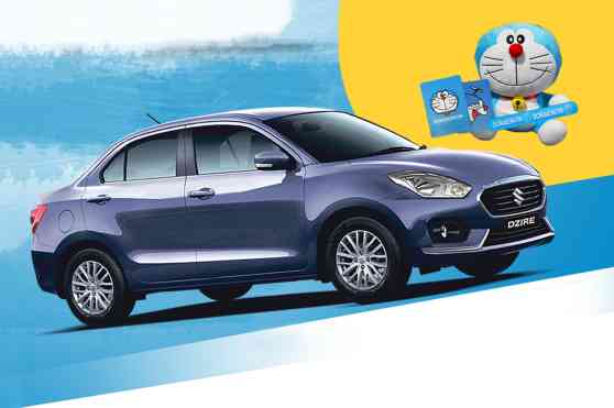 Buy a brand new Suzuki, get a surprise from Doraemon image