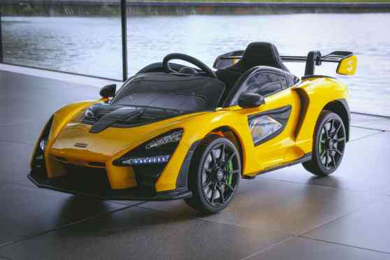 This McLaren Senna toy car is perfect for the young and young at heart image