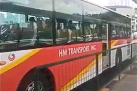 MMDA gets what they want, EDSA buses fitted with left-entry doors image