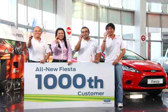 Ford Fiesta Sells 1000 units in the Philippines Ford Fiesta Sells 1000 units in the Philippines image