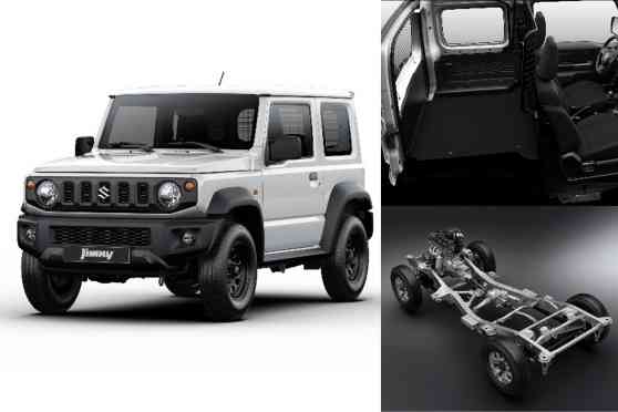 This 2-seater Suzuki Jimny 4x4 can deliver anywhere image