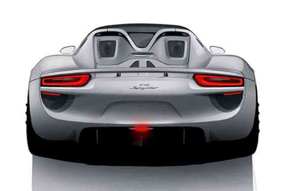 Porsche opens the order books for the 918 Spyder Hybrid image
