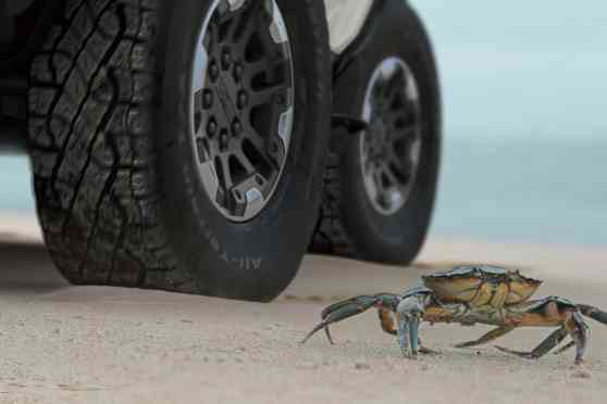 New Hummer EV can move sideways, just like a crab image