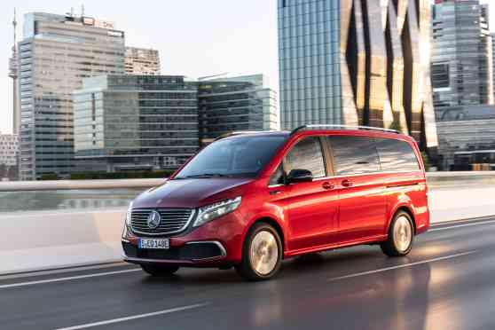 Not diesel: Mercedes-Benz EQV can haul families with no emissions image