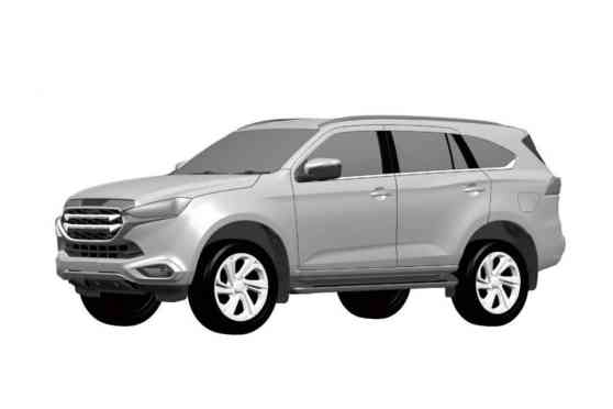 These could be the first images of all-new Isuzu mu-X SUV image