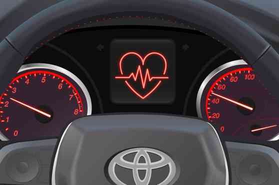 Toyota researching how to detect heart problems while driving image