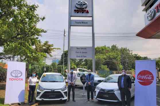 Toyota just sealed a 200+ car deal with Coca-Cola PH image