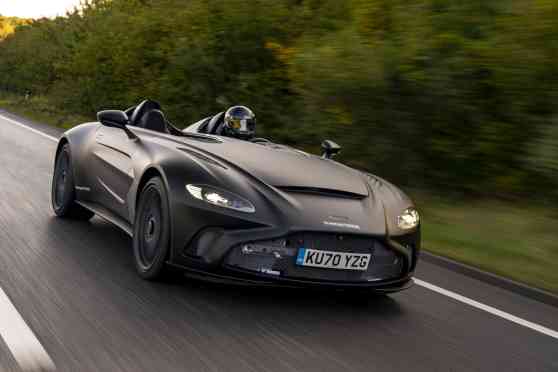$1M Aston Martin V12 Speedster is 007's vacation ride image