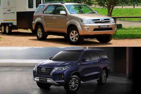 How far has the Toyota Fortuner come in 15 years? image
