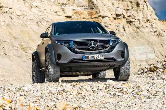Can Mercedes EQC 4x4&sup2; be as good as the G-Class off-road? image