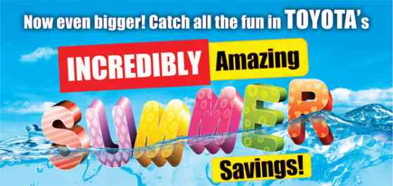 Toyota launches new summer sales promo for 2011 image