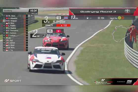 Why can't Pinoy drivers use PH flag at Toyota GR Supra GT Cup? image