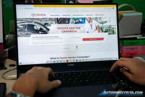 How to check online if your Toyota is being recalled by TMP image