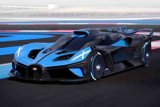 We want Bugatti to hit 500 km/h with their Bolide image