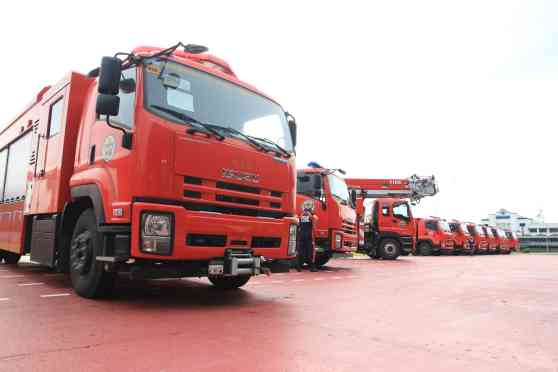 Isuzu PH delivers 84 new fire trucks for the BFP image