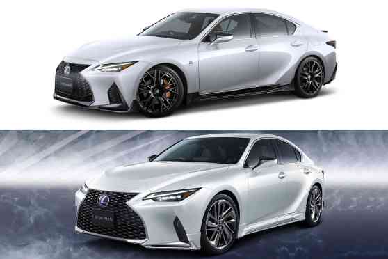 TRD, Modellista plays dress up with 2021 Lexus IS image