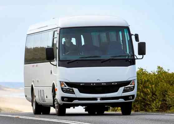 This is the first all-new Fuso Rosa bus in over 20 years image