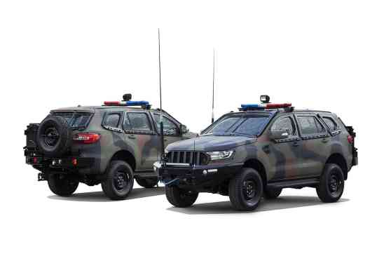 Ford can sell you an armored Ranger or Everest, but... image