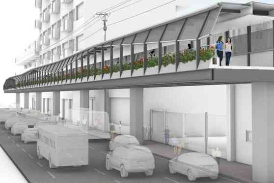 5-kilometer elevated walkways will soon rise along EDSA image