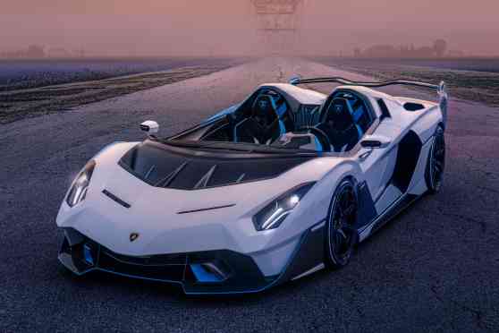 One-off Lamborghini SC20 has no need for a roof or windshield image