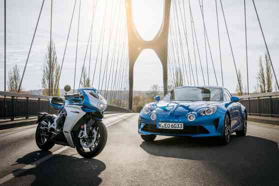 MV Agusta, Alpine made a motorcycle together because why not? image