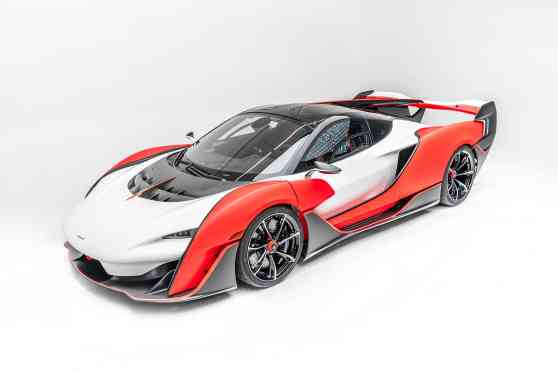824 HP McLaren Sabre looks like a fighter jet on wheels image