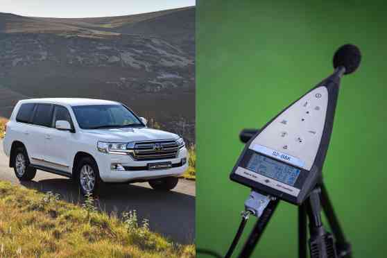 Here's the PMVIC side behind Land Cruiser's 650+ decibel test image