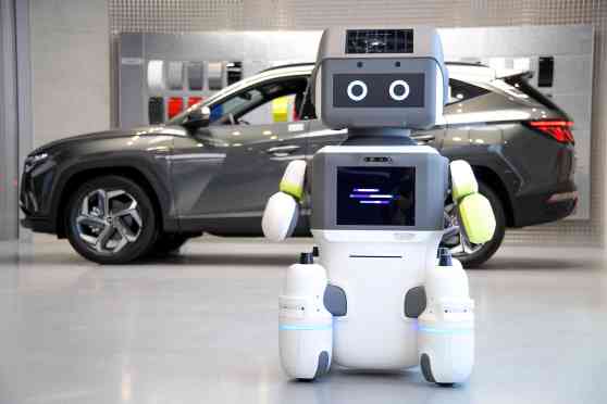 No human needed: Meet Hyundai's new robot salesman image