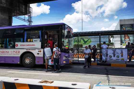 EDSA Busway will eventually switch to left-side doors image