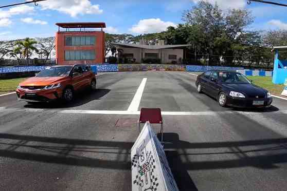 Quarter mile showdown: Geely Coolray vs. Honda SiR. Wait, what? image