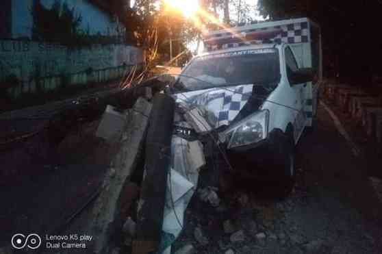 Cabrera Road in Antipolo, Rizal temporarily impassable image