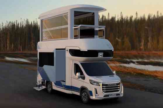 This Maxus Van is literally a house on wheels image
