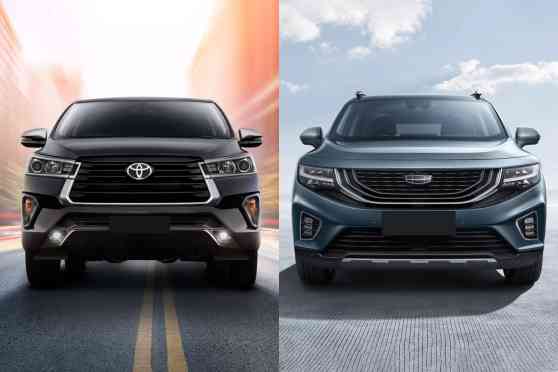 MPV Spec Check: Toyota Innova vs. Geely Okavango image