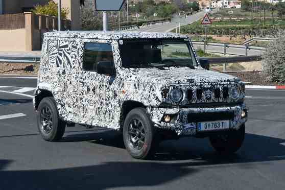 Are we looking at the 5-door Suzuki Jimny in disguise? image