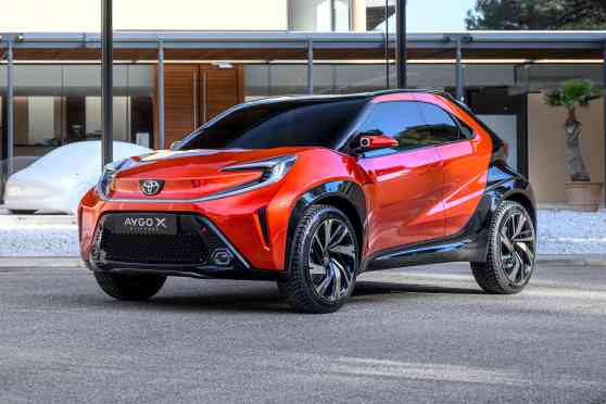 Is the Toyota Aygo X Prologue a hatchback or a crossover? image