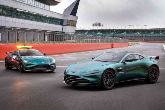 Aston Martin built a road-version of its new F1 safety car image