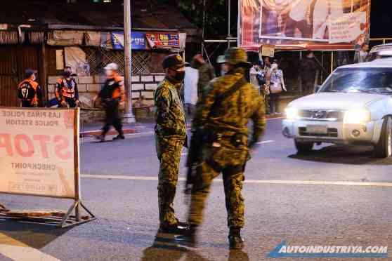 PNP puts up Quarantine Control Points along border of &ldquo;NCR Plus&rdquo; image