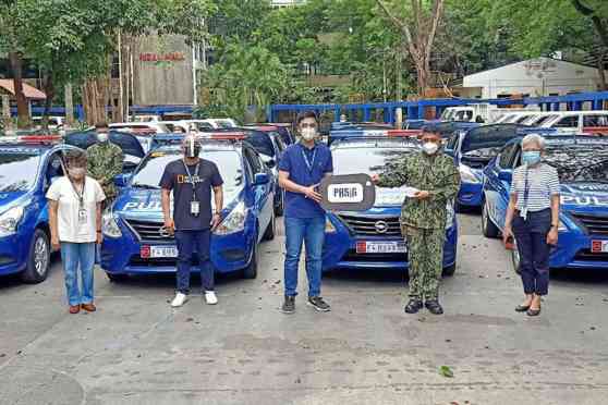 Nissan Almera patrol cars report for duty in Pasig image