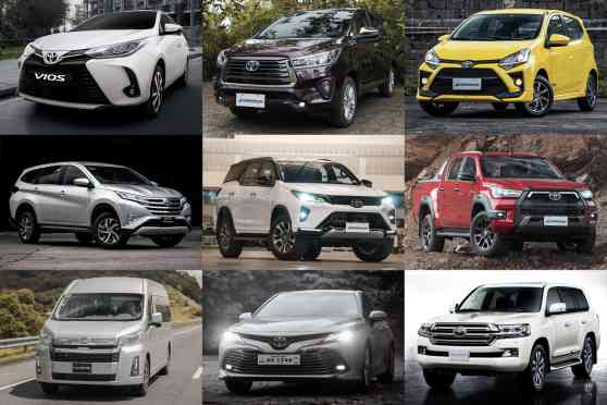 Toyota PH tops sales in 9 vehicle segments image