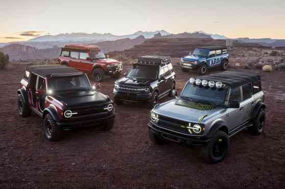Ford goes all-out modifying the 2021 Bronco, Bronco Sport image