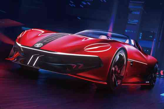 MG&rsquo;s electric Cyberster Concept is one beautiful roadster image