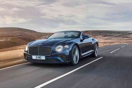 Droptop gorgeous: 2021 Bentley Continental GT Speed Convertible image