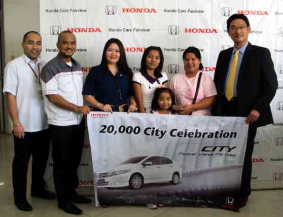 Honda celebrates 20k Sales Milestone for the City image