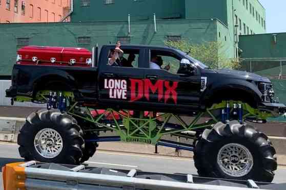 This monster truck carried DMX to his final resting place image