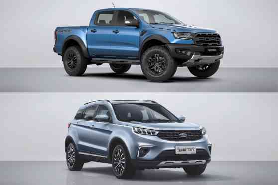 2021 Ford Ranger and Territory top 4x4 pick-up, small SUV sales in Q1 image