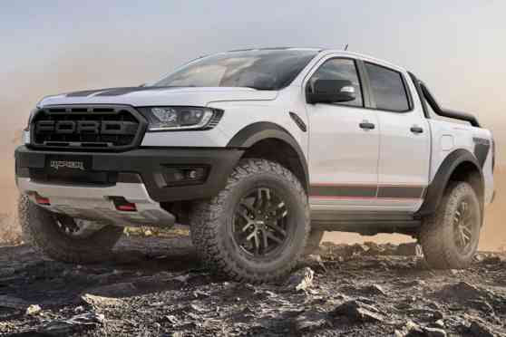 No one would call the 2021 Ford Ranger Raptor X subtle image