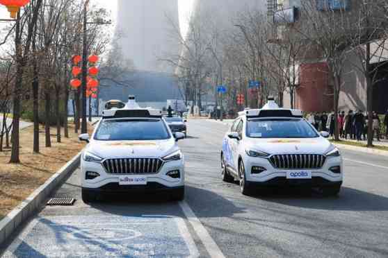 Driverless taxis are now operating in Beijing, China image