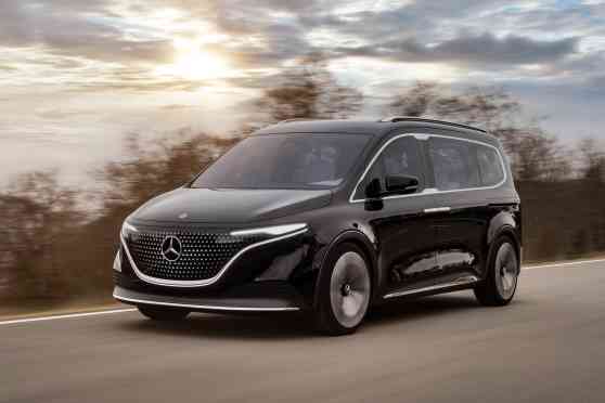 Mercedes EQT concept previews upcoming T-Class van image