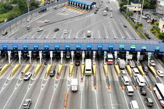 NLEX testing plate number recognition for RFID toll collection image
