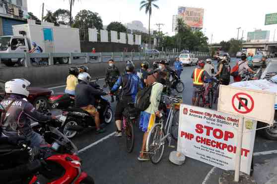 NCR Plus border checkpoints to remain despite GCQ image
